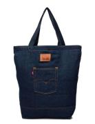 The Levi's® Back Pocket Tote Shopper Veske Navy Levi’s Footwear & Acc