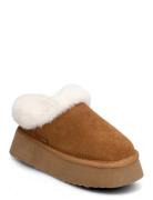 Chaplin Slide Slippers Tøfler Brown Steve Madden