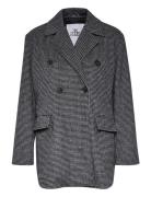 Kikikb Blazer Jacket Ulljakke Jakke Black Karen By Simonsen