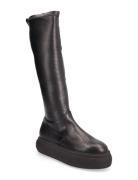 Heavenly Boot Høye Støvletter Black Steve Madden