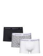 G Pattern Trunk 3-Pack Boksershorts White GANT