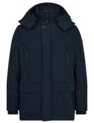 Bs Henderson Regular Fit Jacket Fôret Jakke Navy Bruun & Stengade