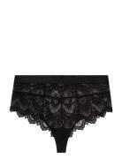 Saboteur Lace Highwaist String Stringtruse Undertøy Black Understateme...