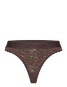 Thong Stringtruse Undertøy Brown Calvin Klein