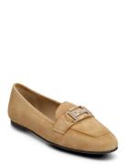 Maude Moccassin-S Mokasiner Lave Sko Beige BOSS