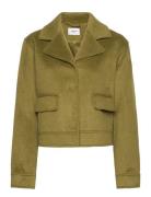 Mschblenda Jacket Ulljakke Jakke Khaki Green MSCH Copenhagen