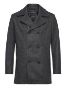 Pea Coat "Kermoor" Ulljakke Jakke Grey Armor Lux