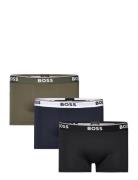 Trunk 3P Power Boksershorts Black BOSS