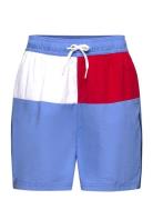 Medium Drawstring Badeshorts Blue Tommy Hilfiger