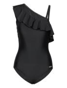 Swimsuit Teresa Badedrakt Badetøy Black Damella Of Sweden