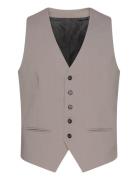 Men's Waistcoat For Suit Dressvest Beige Lindbergh