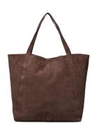 Suede Eden Bag Shopper Veske Brown Becksöndergaard