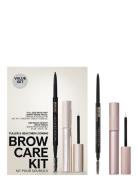 Brow Care Kit Medium Brown Øyebrynsblyant Sminke Black Anastasia Bever...