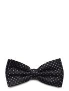 Dots Silk Bow Tie Sløyfe Navy Portia 1924