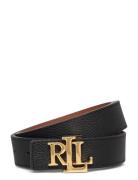 Fl Grn Pb/Fl Grn Pb-Rev Lrl 30-Blt- Belte Black Lauren Ralph Lauren