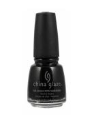 Nail Lacquer Neglelakk Sminke Black China Glaze