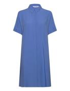 Srfreedom Ss Dress Kort Kjole Blue Soft Rebels