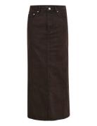 Jamillagz Long Skirt Langt Skjørt Brown Gestuz