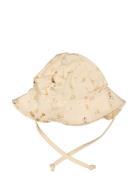 Geggamoja X Mrs Mighetto Bamboo Sunny Hat Solhatt Beige Geggamoja