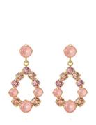 Mini Delia Earrings Øredobber Smykker Pink Caroline Svedbom