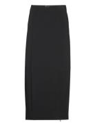 Joellegz Hw Long Skirt Noos Langt Skjørt Black Gestuz