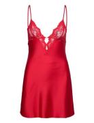 Instant Nightdress Nattkjole Red Etam