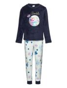 Pyjalong  Pyjamas Sett Navy Frost