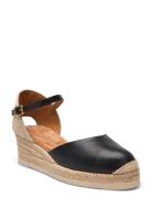 Cisca24Rk Sandaler Espadrilles Lave Black UNISA