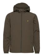 Zip Through Hooded Jacket Tynn Jakke Green Lyle & Scott