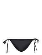 Recycled Graphic Swimwear Bikinis Bikini Bottoms Side-tie Bikinis Blac...