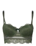 Saffron Pd Ll Lingerie Bras & Tops Wired Bras Green Hunkemöller