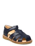 Sandals - Flat - Closed Toe Shoes Summer Shoes Sandals Blue ANGULUS