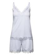 Night Set Pyjamas Blue Rosemunde