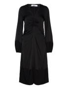 Melissa - Fluid Viscose Knelang Kjole Black Day Birger Et Mikkelsen