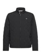 Quilted Windcheater Tynn Jakke Black GANT