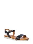 Women Sandals Flate Sandaler Black Tamaris