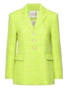 Cher Blazers Single Breasted Blazers Green Fabienne Chapot