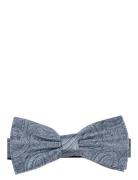 Paisley Silk Bow Tie Sløyfe Blue Portia 1924