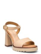 Sadaki_Gra Sandal Med Hæl Beige UNISA