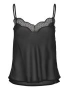 Emerveille Caraco Pyjama Topp Black Etam