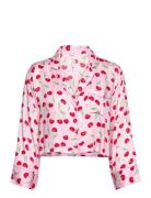 Jacket Ls Vis Cherry Topp Pink Hunkemöller