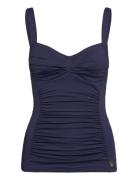 Ravenna Solid Tankini Tankini Badedrakt Navy Panos Emporio