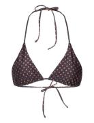 Lattea Bikini Top Swimwear Bikinis Bikini Tops Triangle Bikinitops Bla...