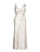 Olea Maxi Dress Maxikjole Festkjole White Bardot