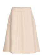 Woven Skirts Kort Skjørt Beige Marc O'Polo