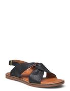 Sandal Flate Sandaler Black Sofie Schnoor