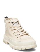 Pallashock Org 2 Høye Sneakers Beige Palladium