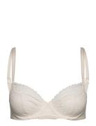 Pila Covering Underwired Bra Lingerie Bras & Tops Wired Bras Cream Pas...