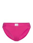 S.collective High Leg Ruched Side Pant Swimwear Bikinis Bikini Bottoms...