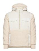 Hybrid Hoodie Outerwear Jackets Anoraks Cream Polo Ralph Lauren